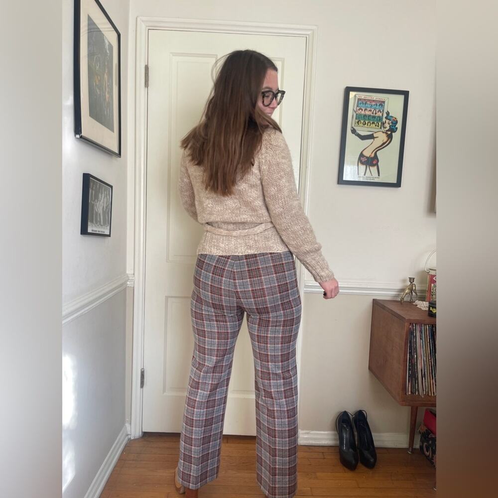 60s-70s Vintage Sears Jr Made in Italy Wool Sweater - Picture 4 of 8